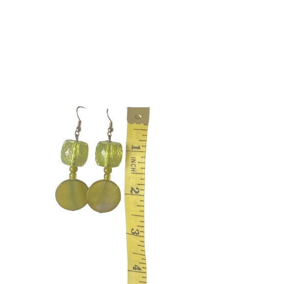 Handcrafted Dangle Earrings NWOT - Picture 2 of 3